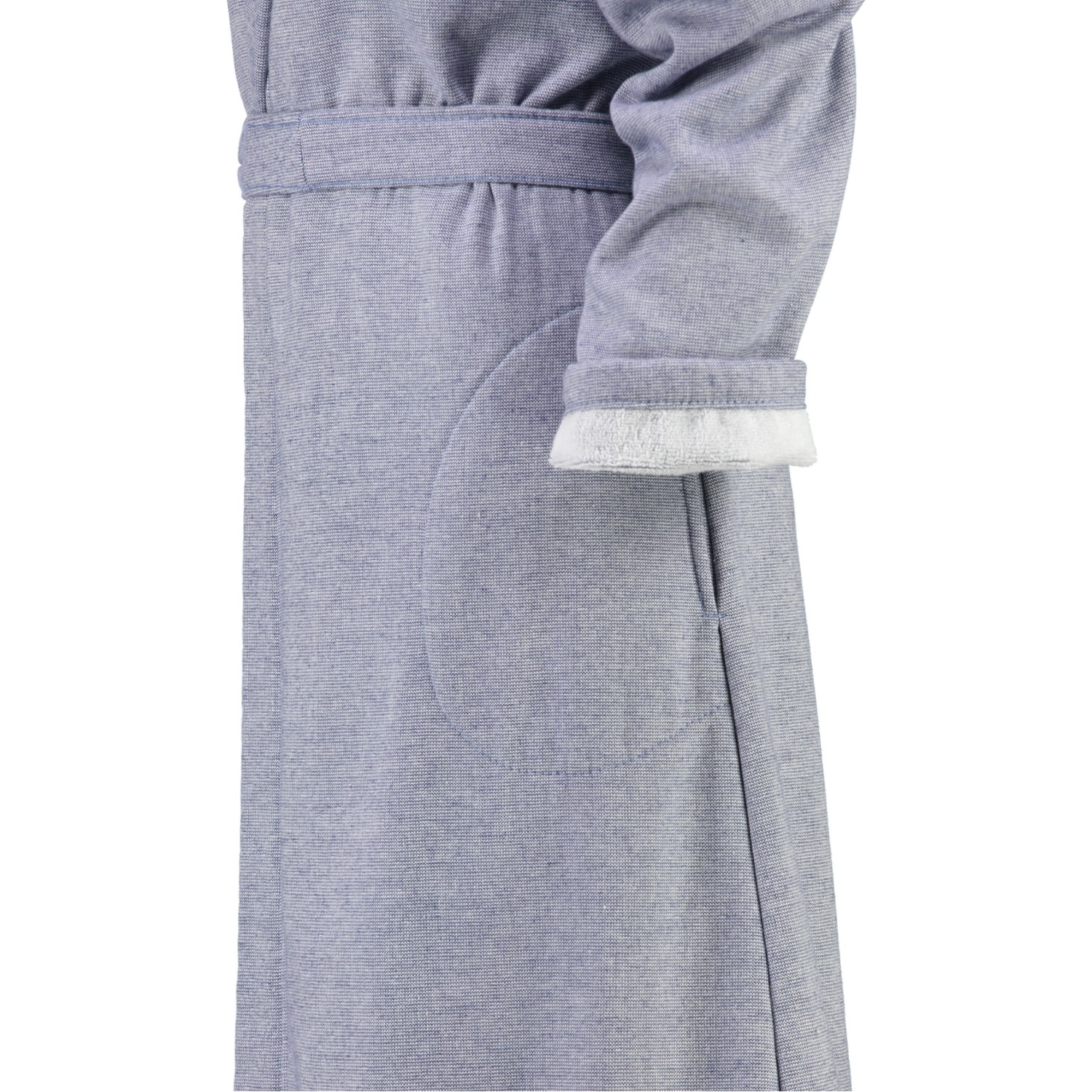 Caw Kapuze Denim Szlafrok damski, rozmiar S