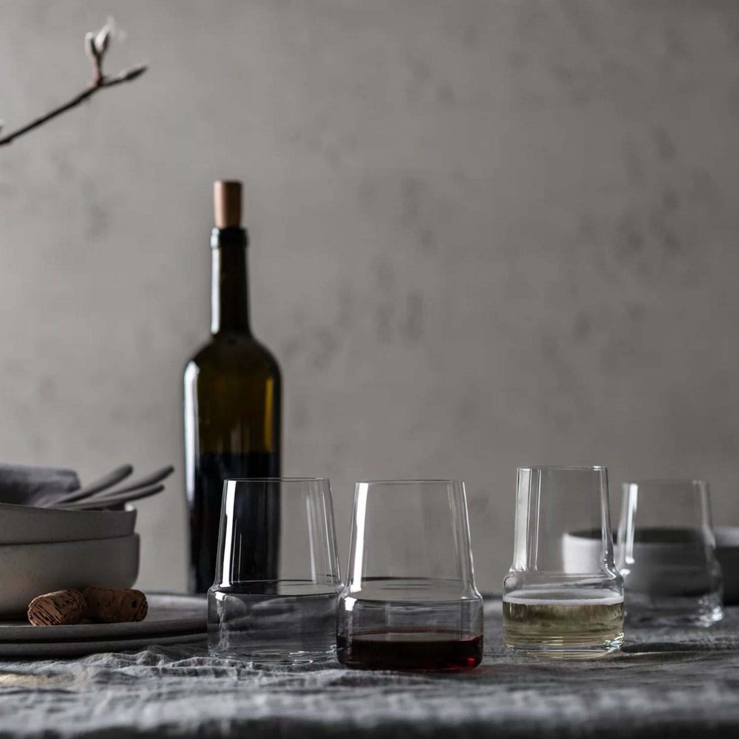 Zwiesel Schott Level Tumbler do wina biaego, 2 szt.