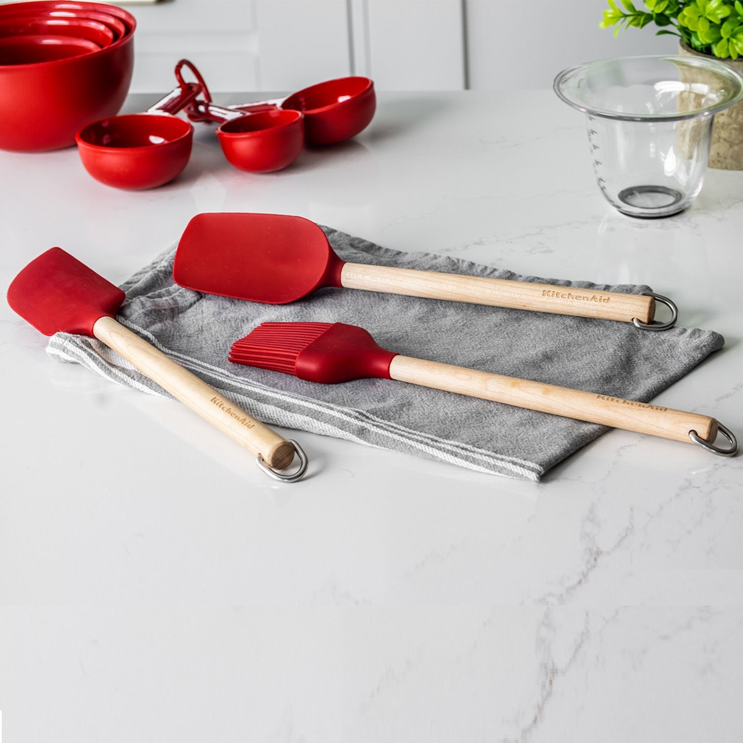 KitchenAid Coreline Birch akcesoria silikonowe do pieczenia 3 szt.