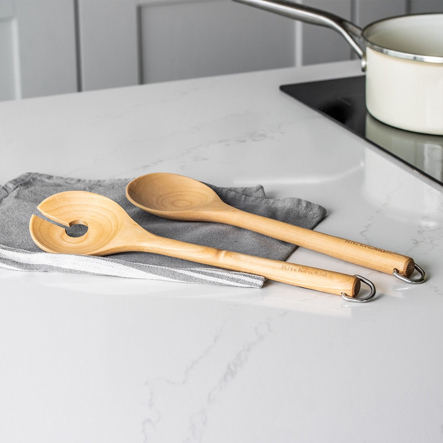 KitchenAid CORELINE drewniane sztu�ce do sa�aty