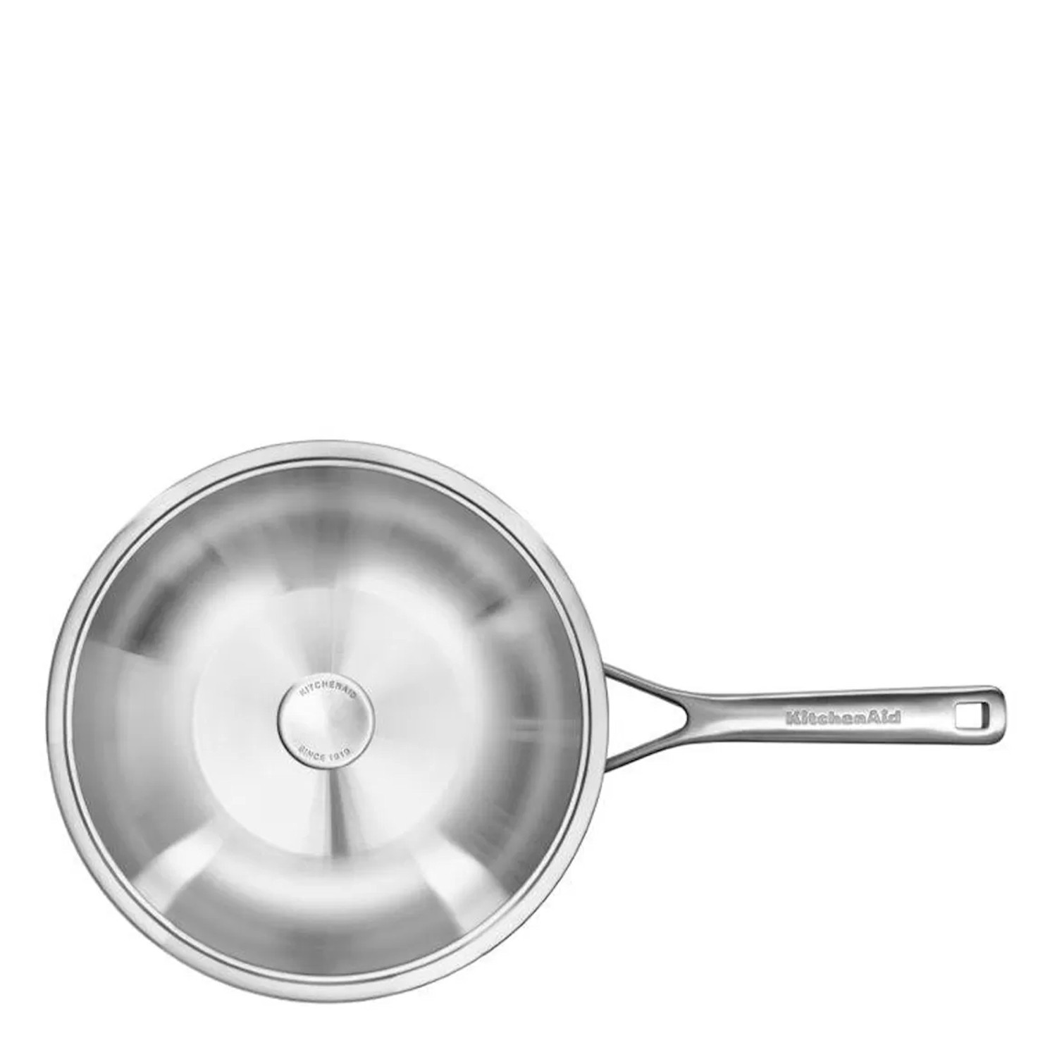 KitchenAid Multi-Ply Stainless Steel Wok z pokrywk�