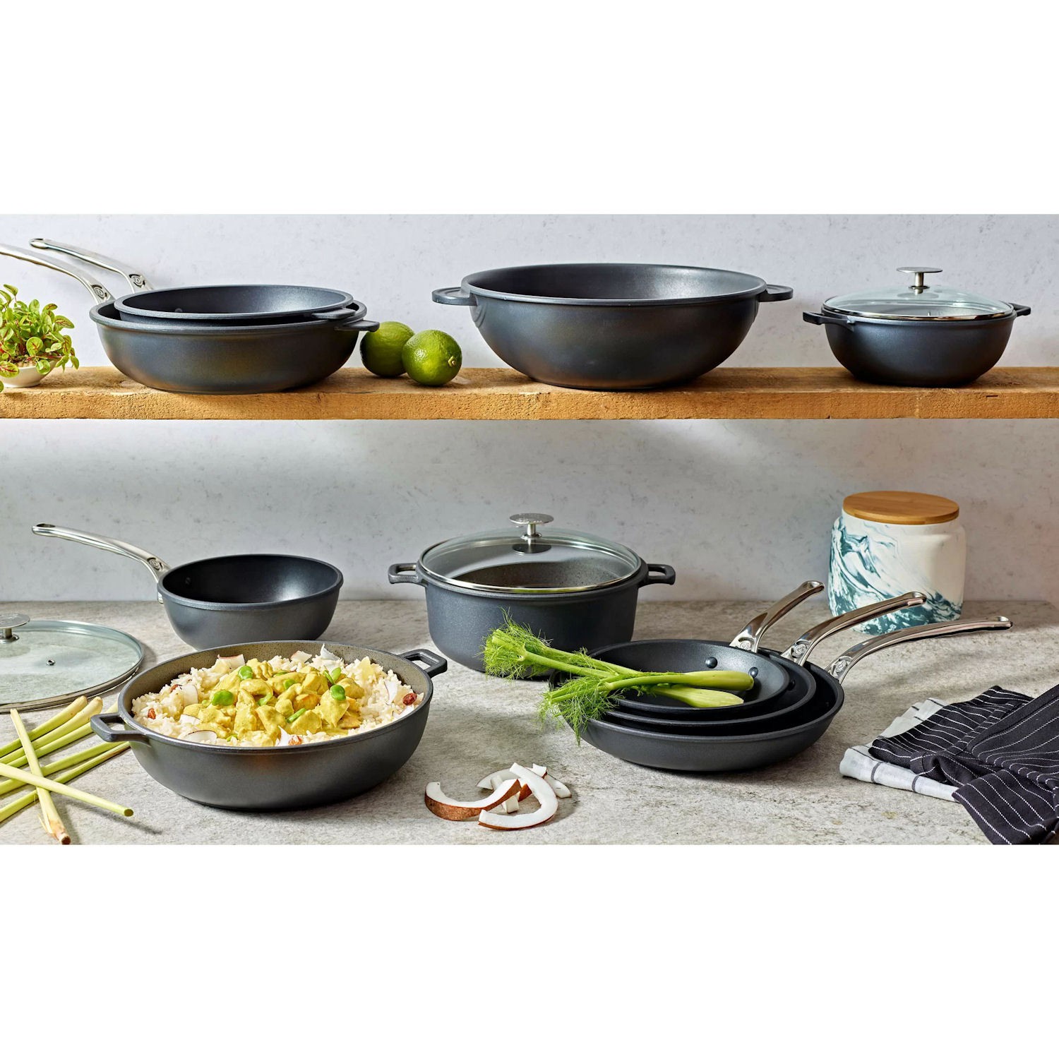 de Buyer CHOC EXTREME Patelnia gboka z dwoma uchwytami