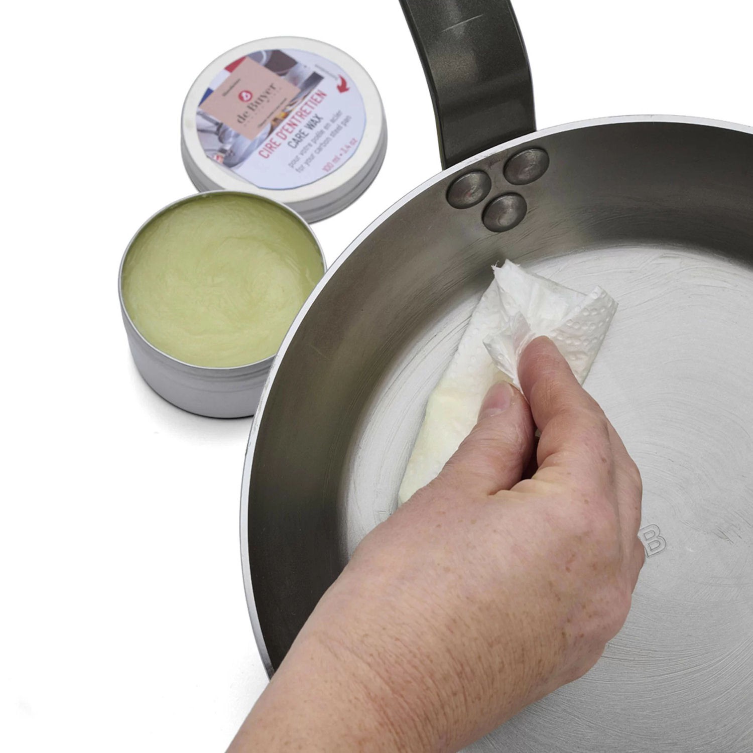 de Buyer DE BUYER Wosk do sezonowania patelni stalowych