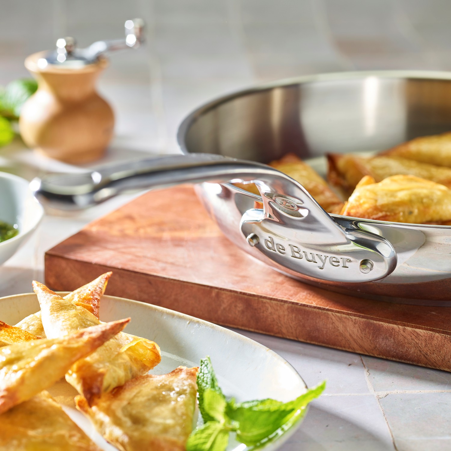 de Buyer MILADY Patelnia stal nierdzewna 28cm