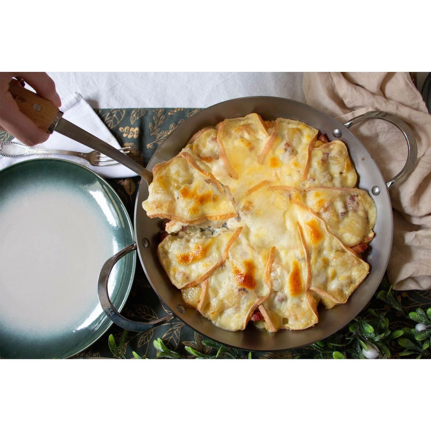 de Buyer MINERAL B Patelnia do paelli 32 cm