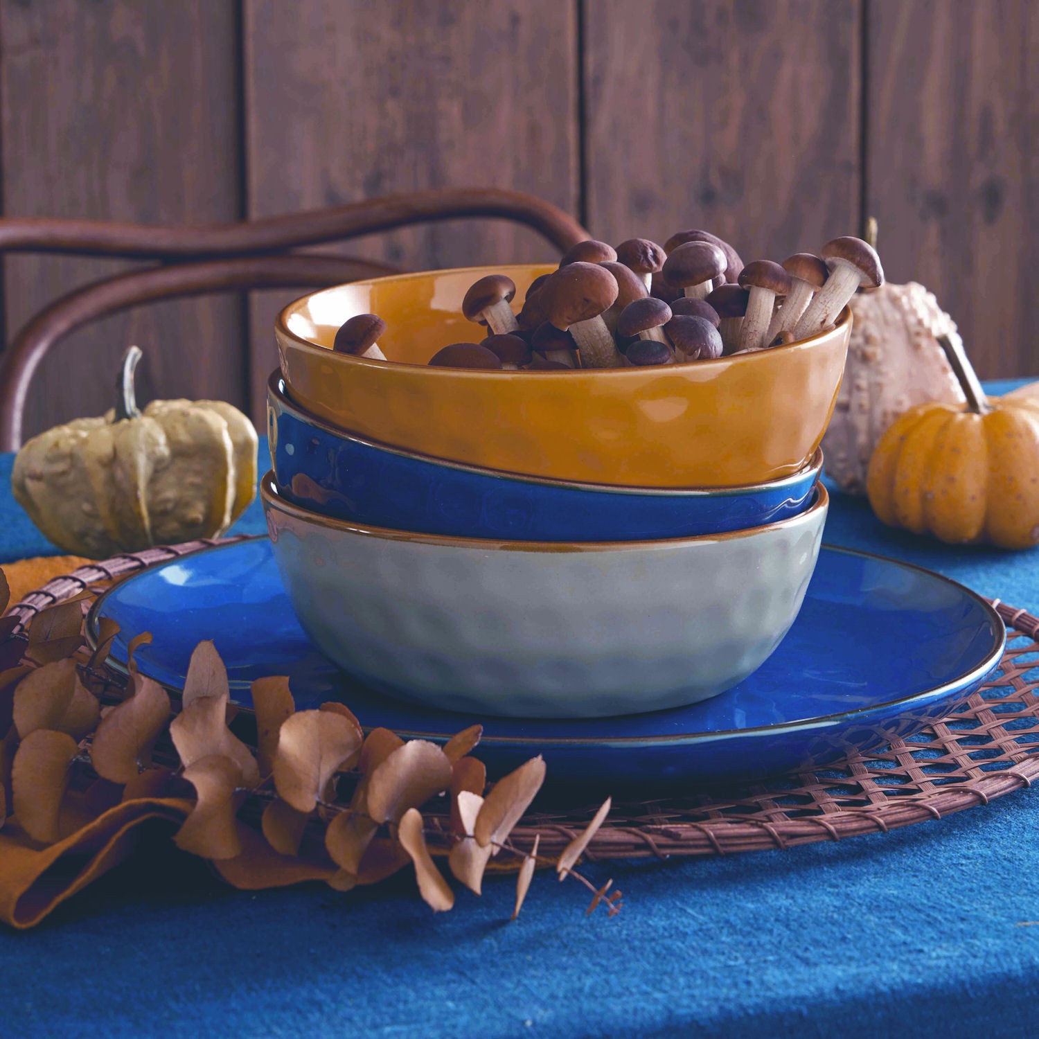 Rose Tulipani Concerto Blu Avio zestaw 6 filianek do espresso