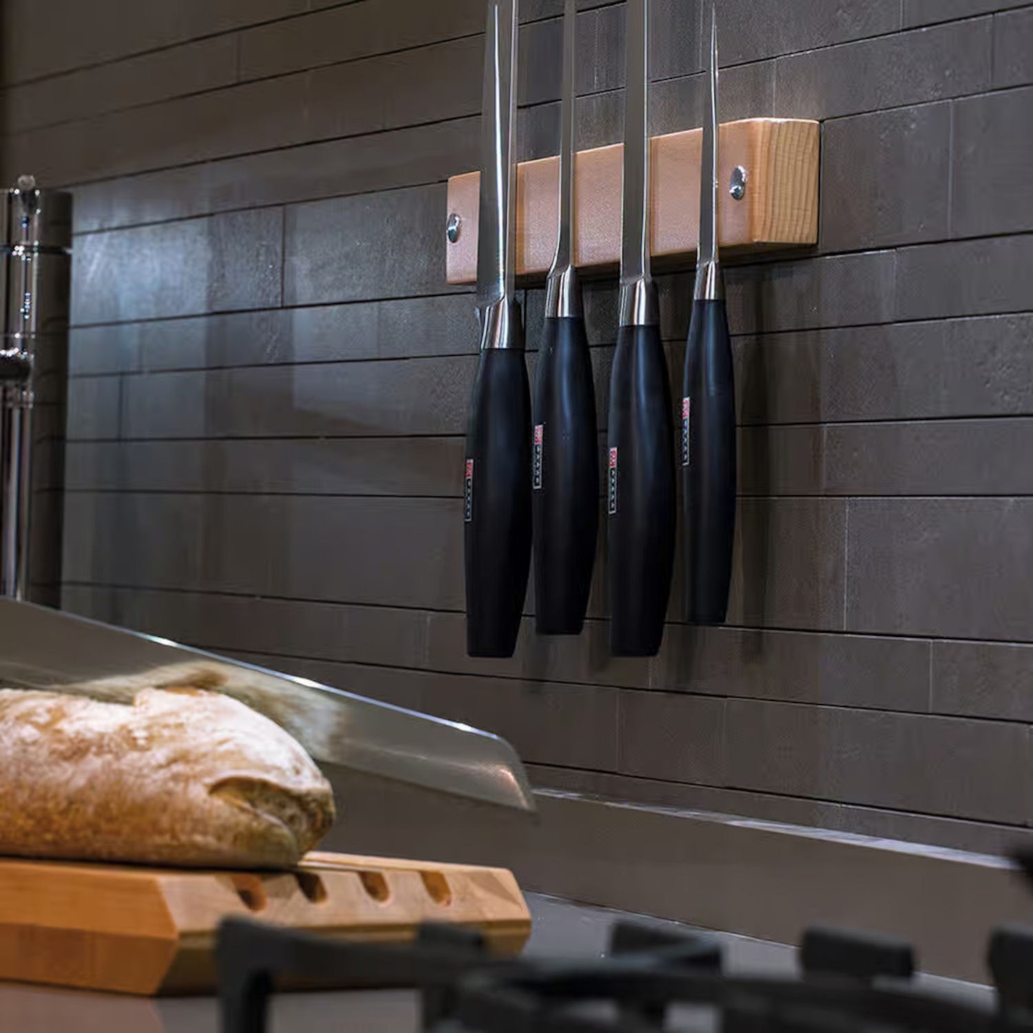 Artelegno magnetyczna listwa na no�e z drewna bukowego