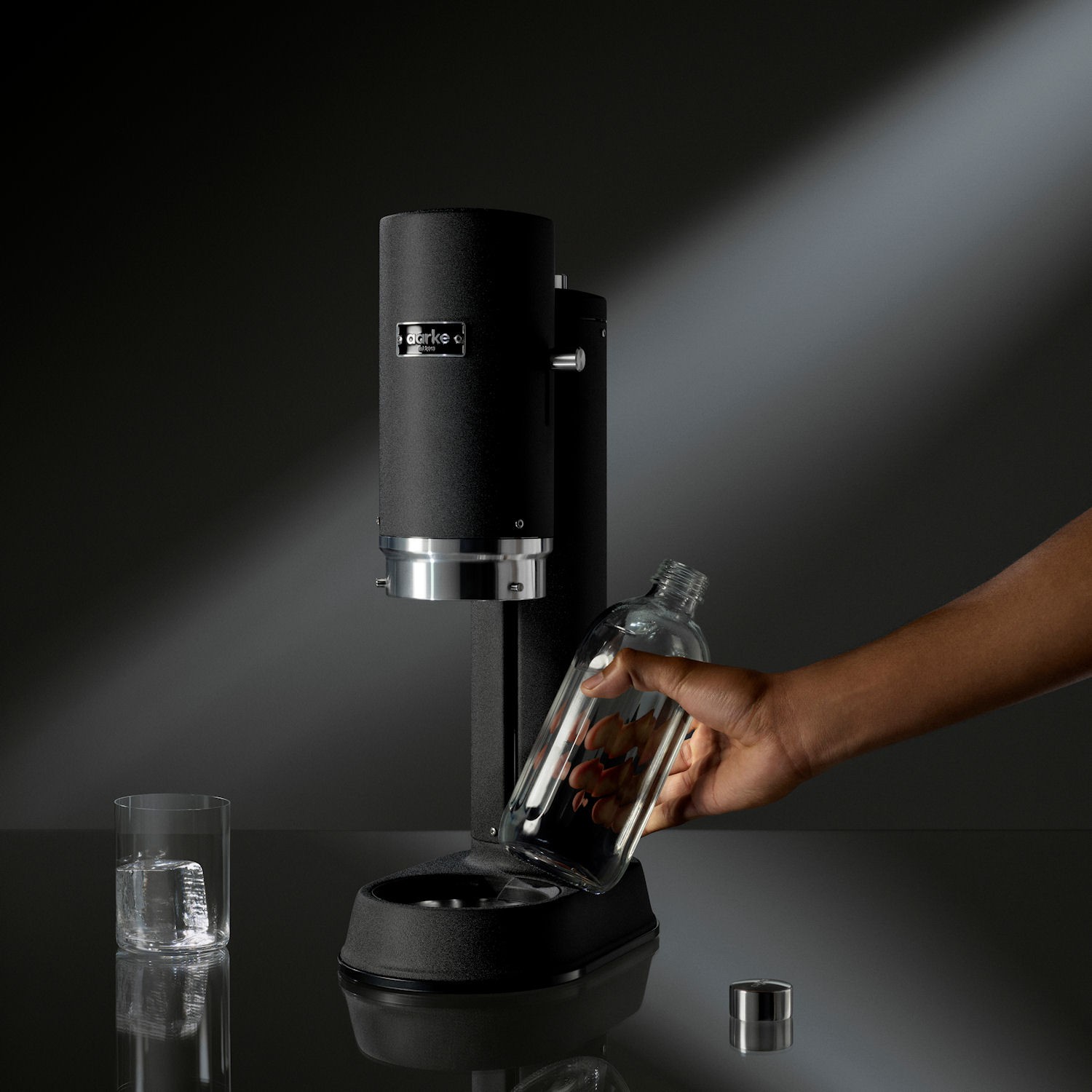 Aarke saturator do wody Carbonator Pro wraz z butelk