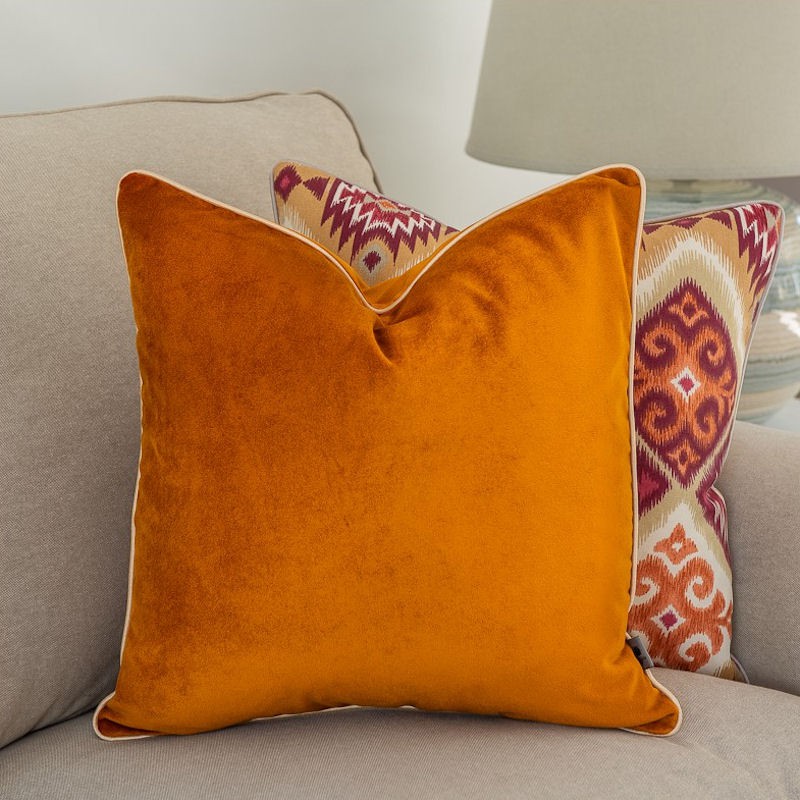 Nija NELA BURNT ORANGE poszewka na poduszk
