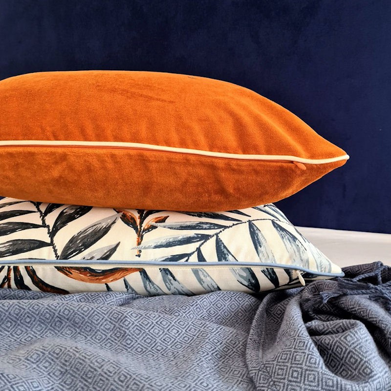 Nija NELA BURNT ORANGE poszewka na poduszk