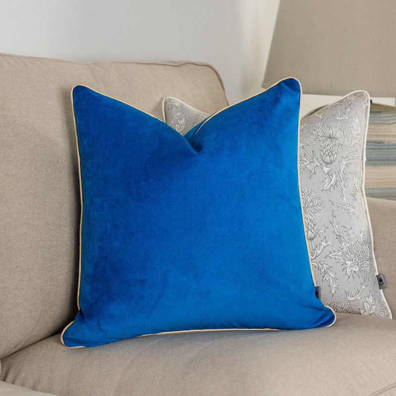 Nija NELA CORNFLOWER BLUE poszewka na poduszk