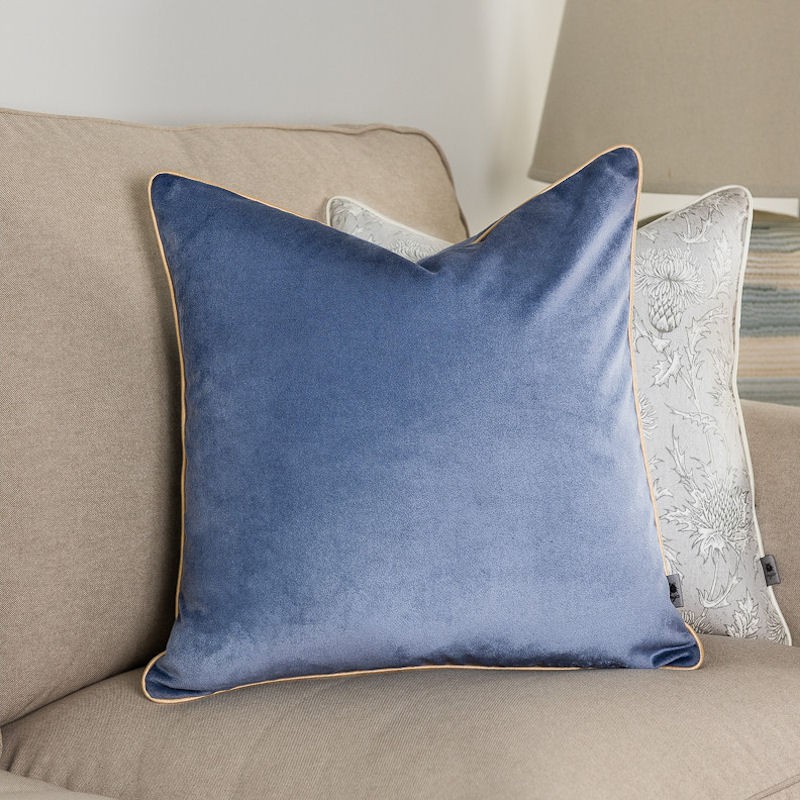 Nija NELA CORNFLOWER BLUE poszewka na poduszk