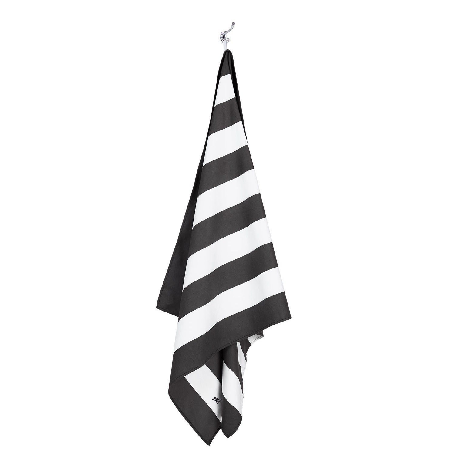 Dock & Bay Kamari Charcoal XL Rcznik plaowy, szybkoschncy czarny