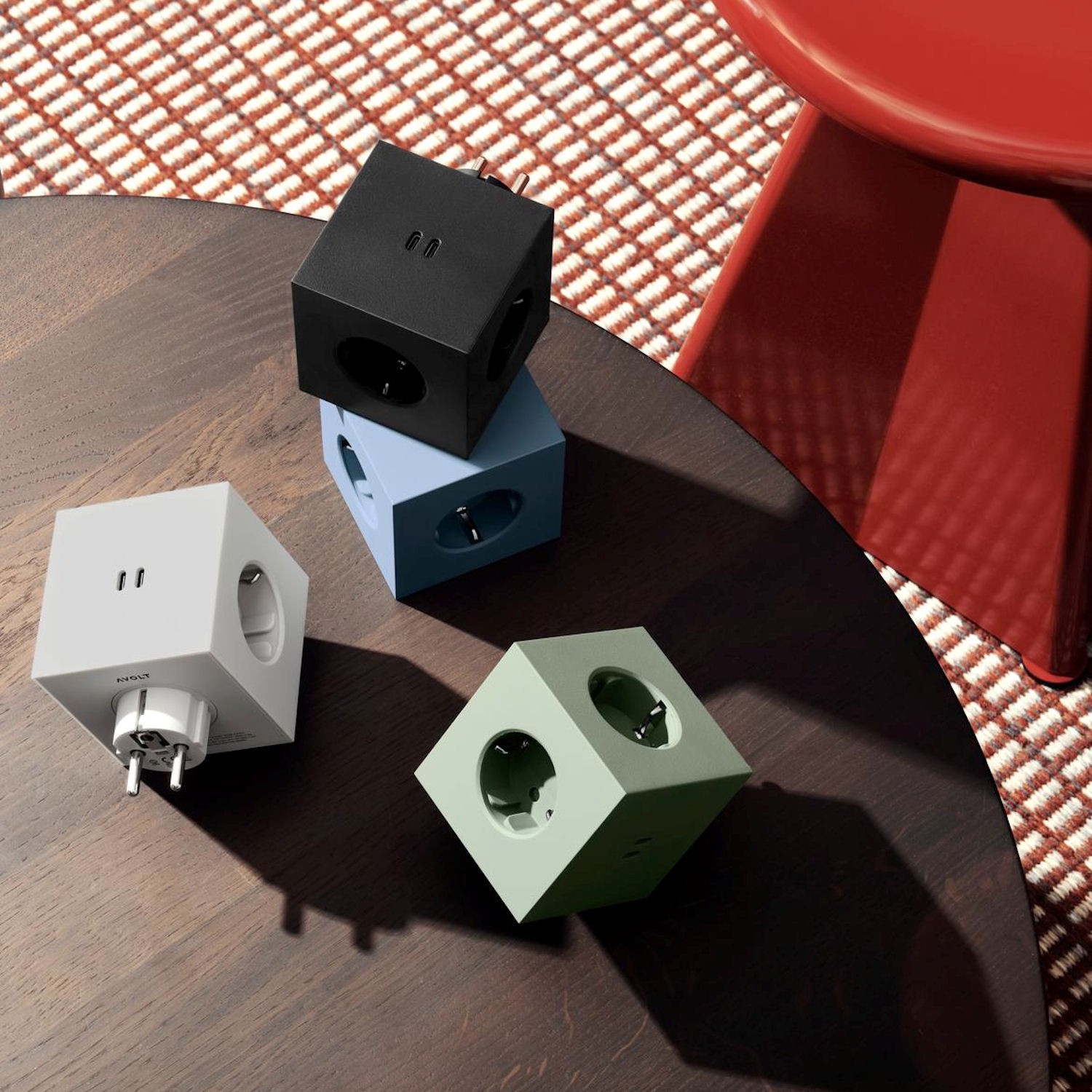 Avolt Square 2 Rozszerzacz gniazd z podwjnym USB-C o mocy 30 W