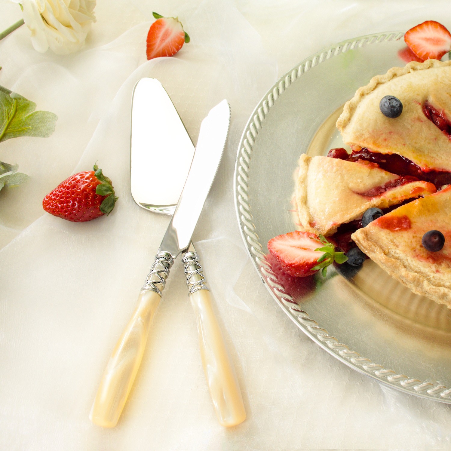 Casa Bugatti ARIANNA Iviory Zestaw sztu�c�w 24 element�w