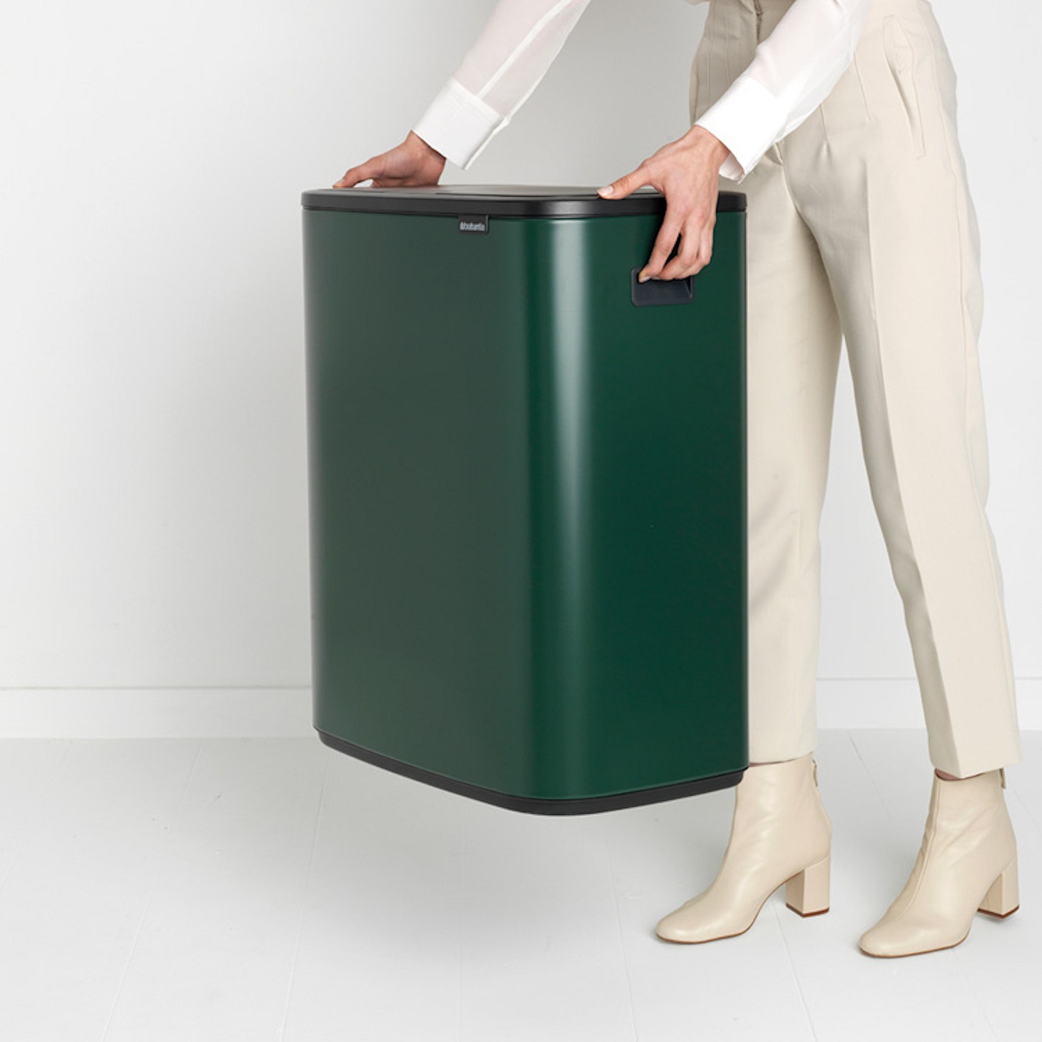 Brabantia Bo Touch Bin kosz na mieci z dwoma pojemnikami