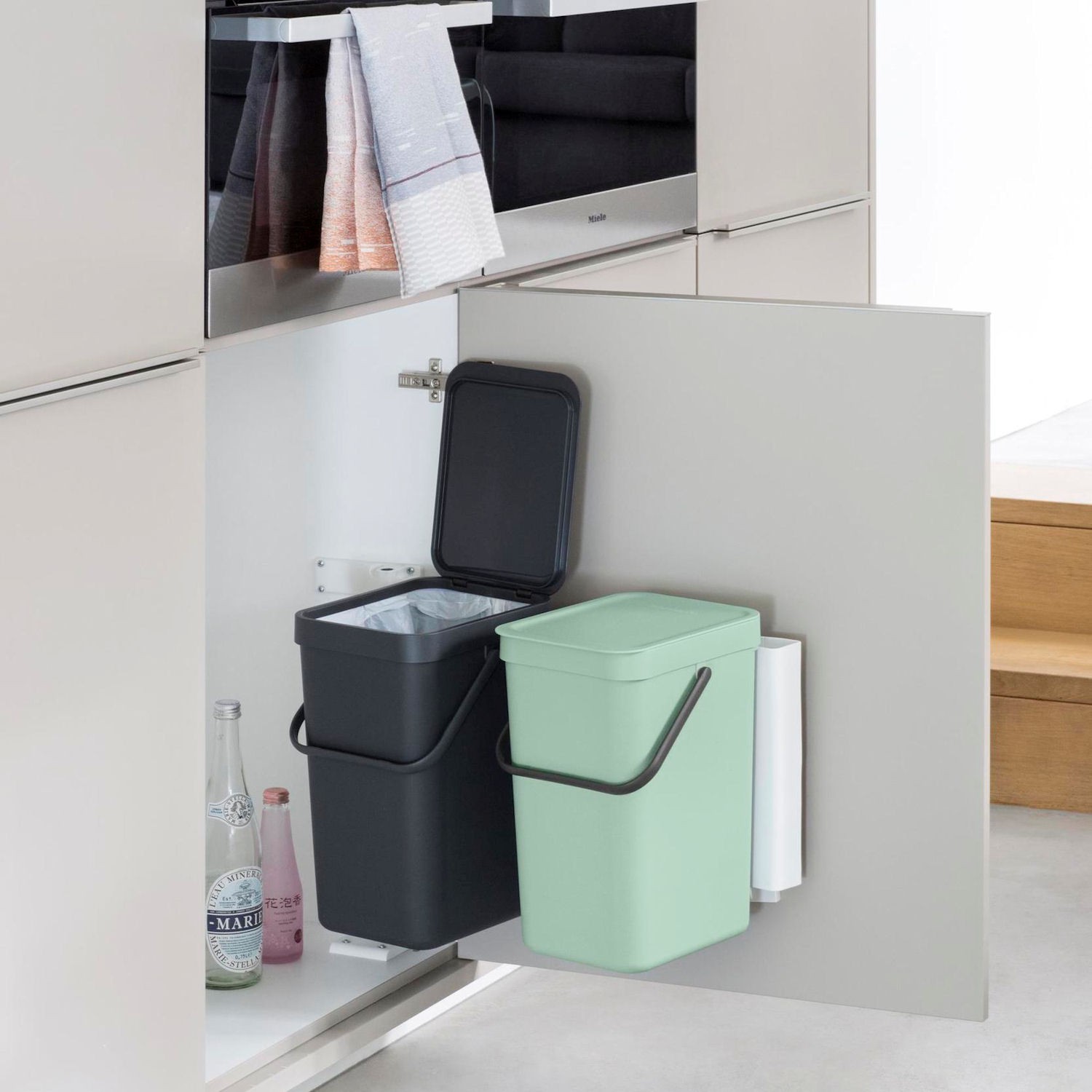 Brabantia Sort & Go Zestaw dwch koszy do segregacji
