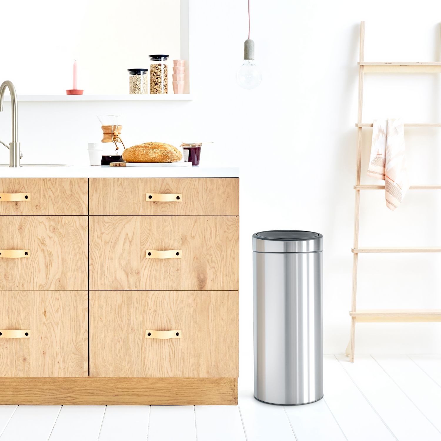 Brabantia Touch Bin New kosz na mieci z powok FPP