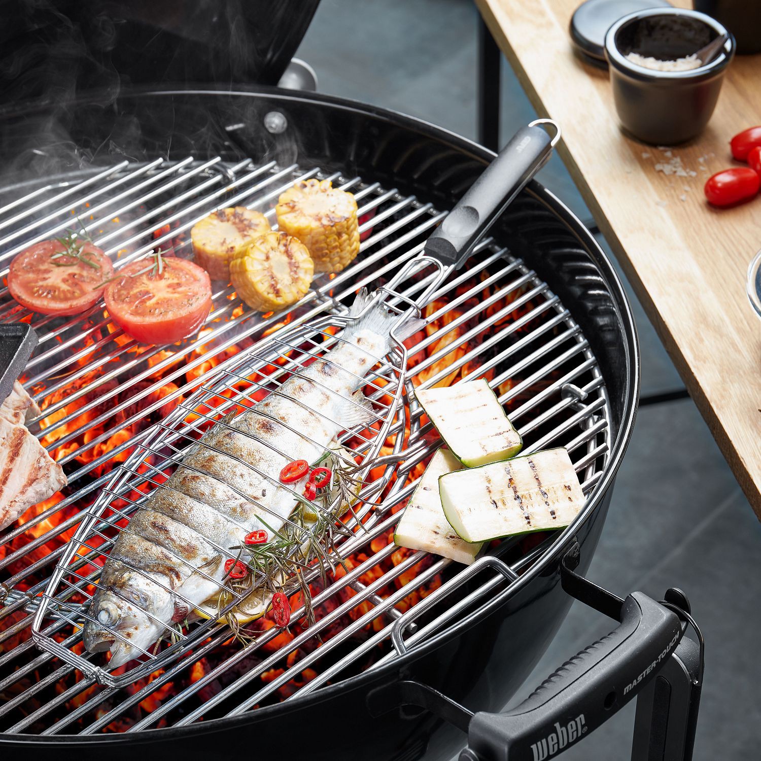 GEFU BBQ Kosz do pieczenia ryby BBQ Kosz do pieczenia ryby