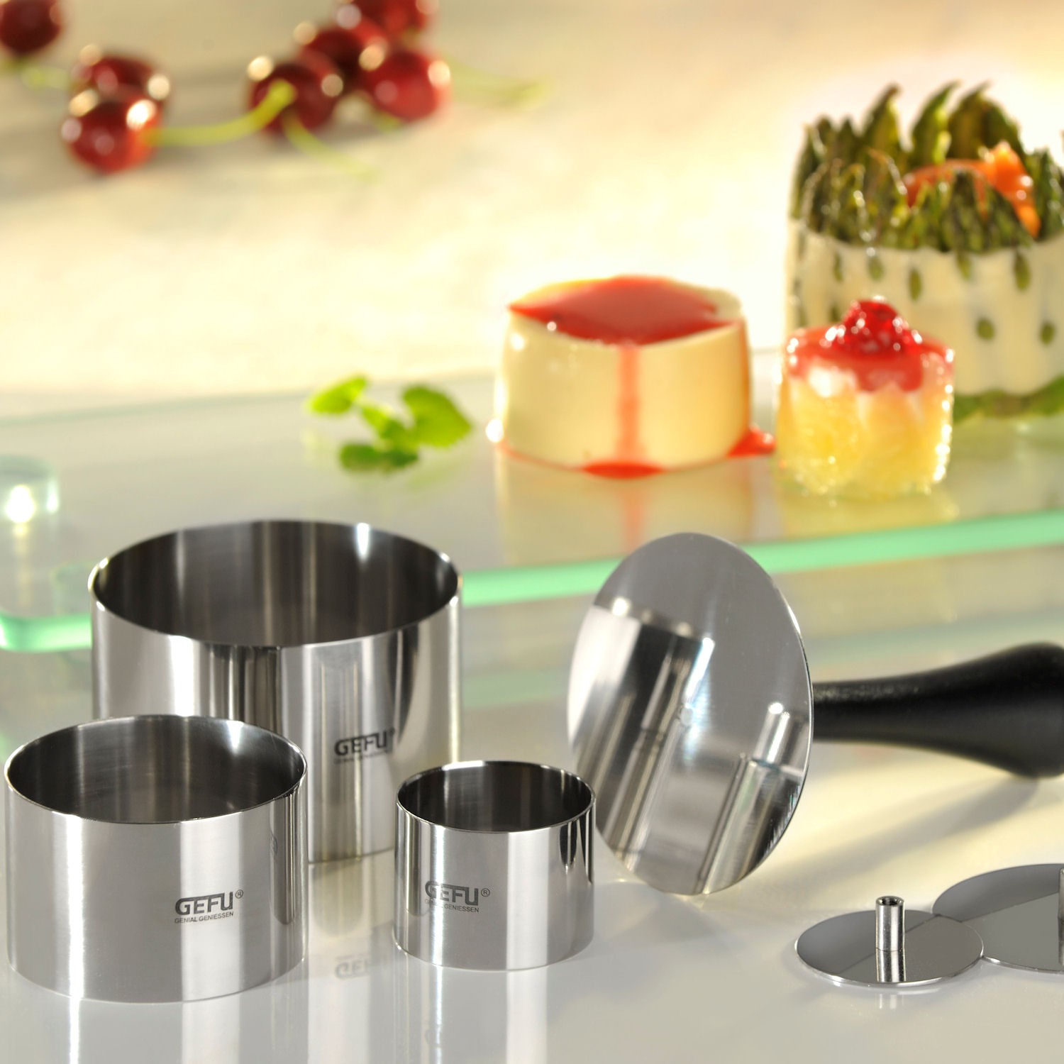 GEFU FORMIDABLE zestaw form do pieczenia, 10 elementw