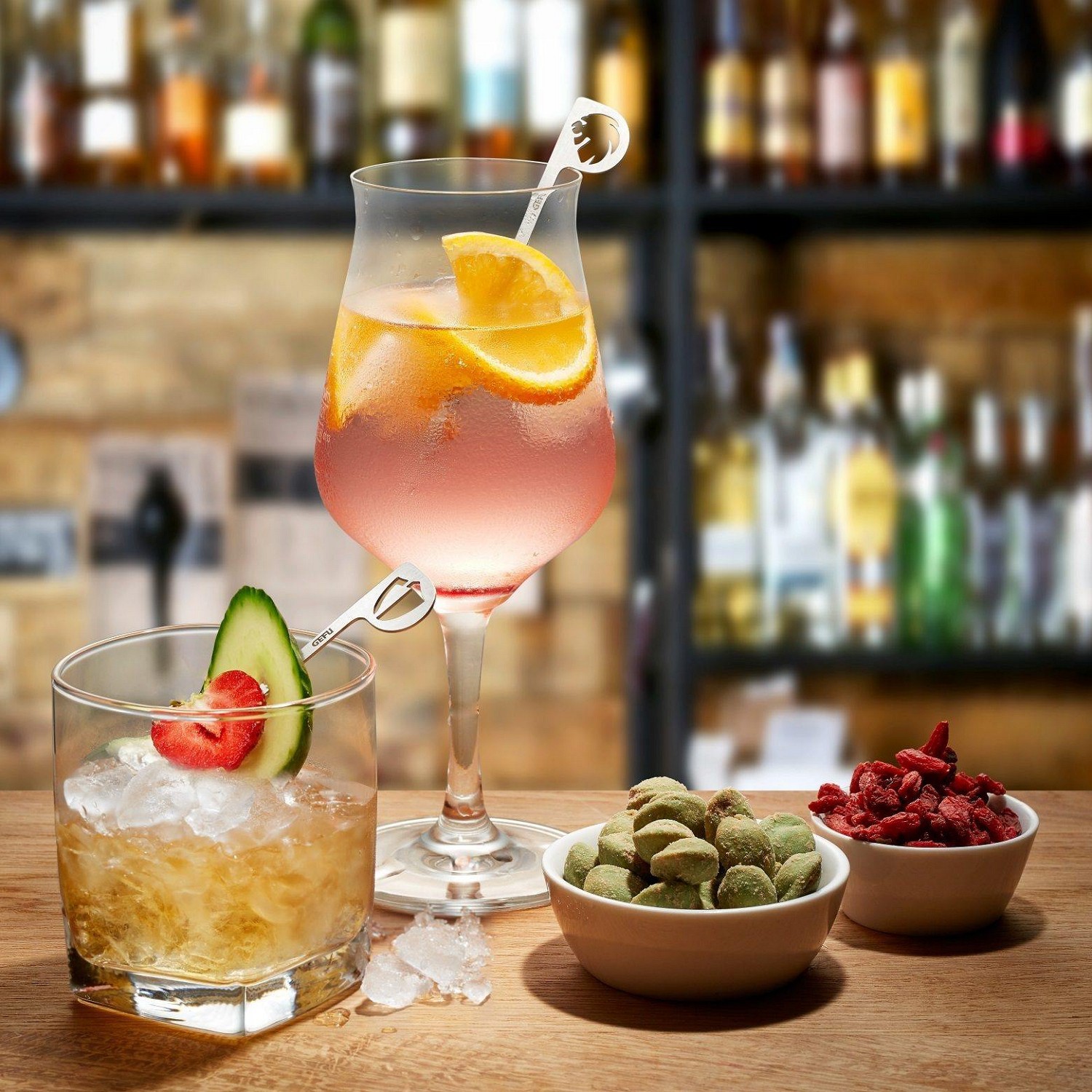 GEFU Gala Szpikulce do przeksek i drinkw, 6szt