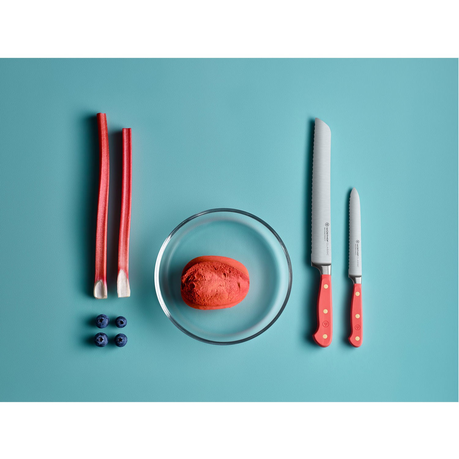 Wusthof CLASSIC COLOUR Blok noy z 7 elementami