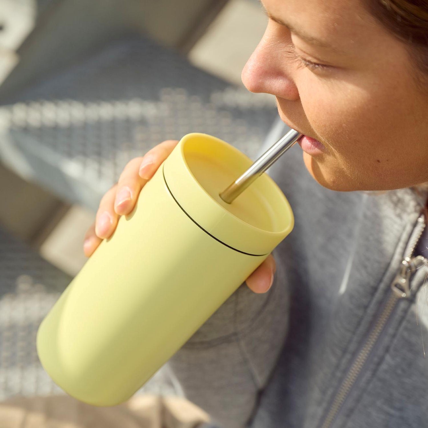 Stelton To Go Sip kubek termiczny ze s�omk�