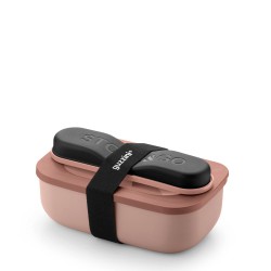 Guzzini STORE&GO Zestaw lunchbox ze sztucami