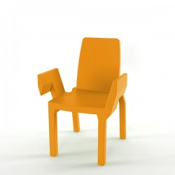 Slide Doublix krzeso, kolor pomaraczowy