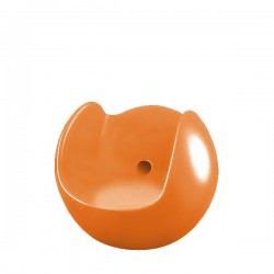 Slide Blos fotel w kolorze pomaraczowym