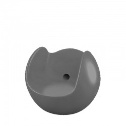 Slide Blos fotel w kolorze szarym