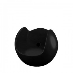 Slide Blos fotel w kolorze czarnym