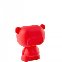 Slide Pure lampa w kszta�cie misia, kolor czerwony