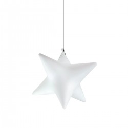 Slide Sirio lampa w kszta�cie gwiazdy, kolor bia�y