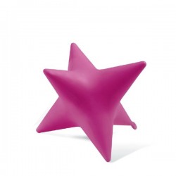 Slide Sirio lampa w kszta�cie gwiazdy, kolor r�owy