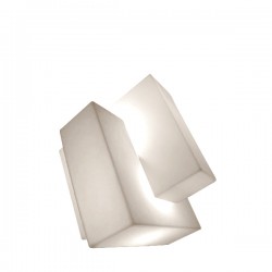 Slide Pzl lampa dekoracyjna, kolor bia�y