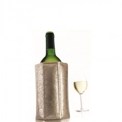 Vacu Vin Platinum cooler do butelki wina, kolor platynowy