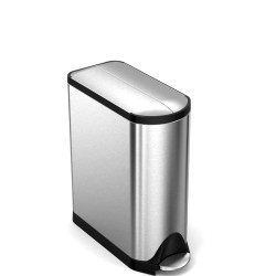 simplehuman Kosz na mieci motylkowy, dwukomorowy