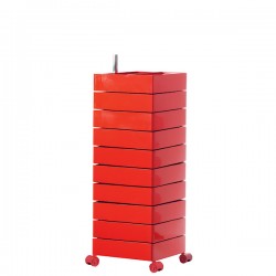 MAGIS 360 Container podrczna szafka z szufladami, kolor czerwony