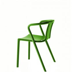 MAGIS Air-Armchair krzeso z podokietnikami, kolor zielony