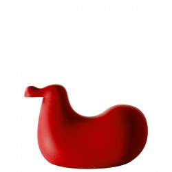 MAGIS me too Dodo krzeseko bujane, kolor czerwony