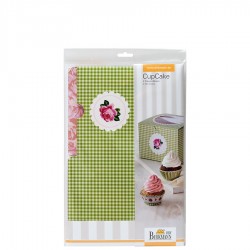 Birkmann Cottage Garden pudeko prezentowe na 4 cupcake 2 szt