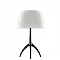 FOSCARINI Lumiere 05 lampa stoj�ca, kolor bia�o-czarny