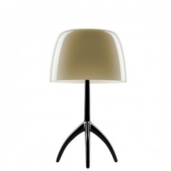 FOSCARINI Lumiere 05 lampa stoj�ca, kolor kremowo-czarny