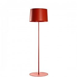 Twiggy Lettura lampa stojca, kolor czerwony