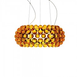 Caboche lampa wiszca, rednia, kolor to-zoty