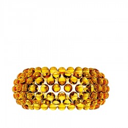 FOSCARINI Caboche lampa �cienna, du�a, kolor ��to-z�oty