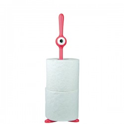 Koziol Toq stojak na papier toaletowy, kolor truskawkowy