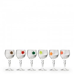 Leaf My Glass Znaczniki na szklanki