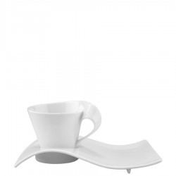 Villeroy & Boch New Wave Caffe filianka do espresso ze spodkiem